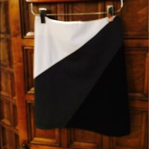 The Color Block Mini Skirt